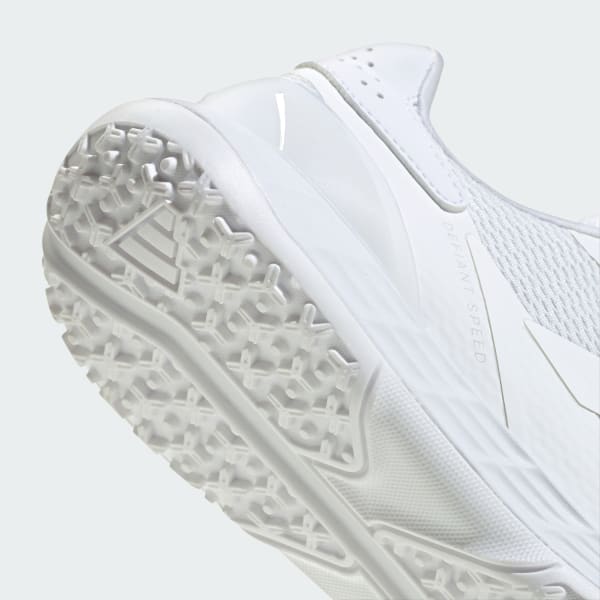 Sizing アディダス ディファイアント スピード 2 テニスシューズ ホワイト/グレー KJ3191