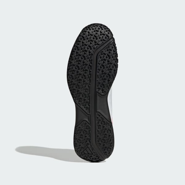 Lookbook Adidas Defiant Speed 2 網球鞋 白/銀色金屬/鮮紅 KK1414