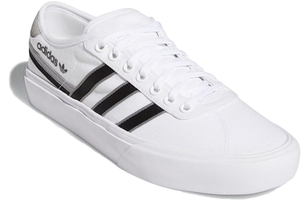 아디다스 델팔라 '화이트 블랙 차콜' (Adidas Delpala '화이트 블랙 차콜') FV0636 Lookbook 아디다스 델팔라 '화이트 블랙 차콜' (Adidas Delpala '화이트 블랙 차콜') FV0636