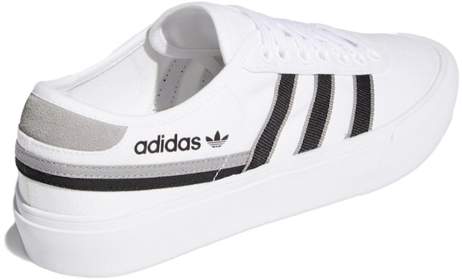 아디다스 델팔라 '화이트 블랙 차콜' (Adidas Delpala '화이트 블랙 차콜') FV0636 Shop 아디다스 델팔라 '화이트 블랙 차콜' (Adidas Delpala '화이트 블랙 차콜') FV0636