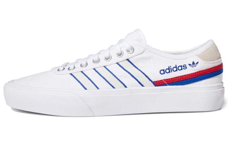 adidas Delpala 'White Scarlet Blue' FV0639