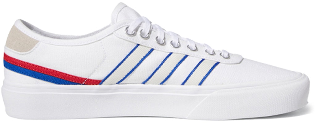 아디다스 델팔라 '화이트 스칼렛 블루' FV0639 Order 아디다스 델팔라 '화이트 스칼렛 블루' FV0639