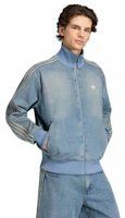 adidas Denim Firebird Track Top - Blue Denim KS4970 adidas Denim Firebird Track Top - Blue Denim KS4970