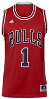 adidas Derrick Rose #1 Chicago Bulls Basketball Jersey Red Fan Edition M86192 adidas Derrick Rose #1 Chicago Bulls Basketball Jersey Red Fan Edition M86192