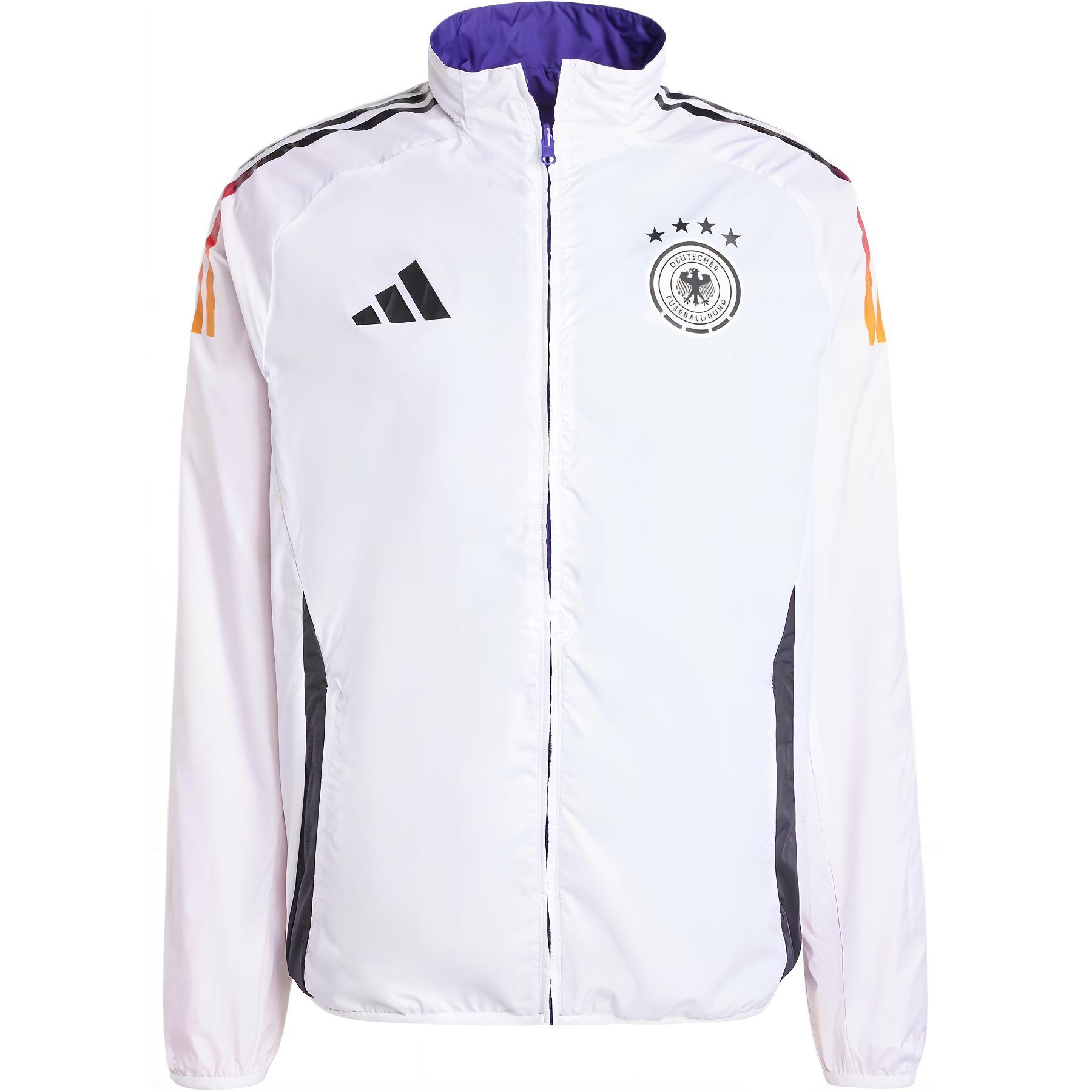 adidas DFB Anthem Retro Track Jacket College Purple/Bright Red/White IX0405