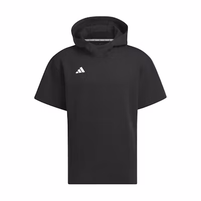 adidas DGT SS HD Soft Comfortable Casual Short-Sleeve Sweatshirt Unisex Black IS9767