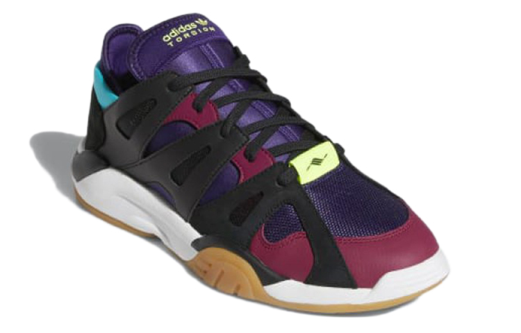 Lookbook adidas Originals Dimension 低幫運動休閒鞋 黑紫 耐磨防滑