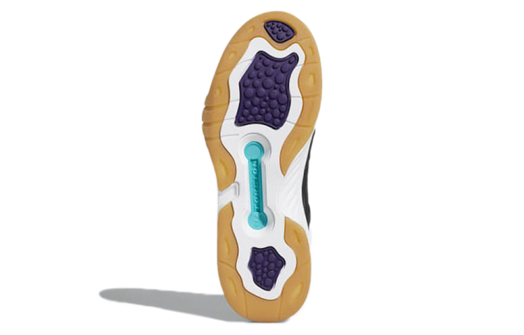 Details for adidas Originals Dimension 低幫運動休閒鞋 黑紫 耐磨防滑