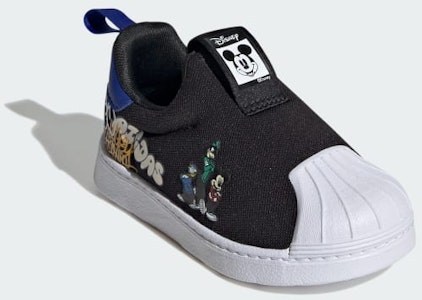 아디다스 디즈니 미키 SST 360 키즈 '코어 블랙' IG6855 Shop 아디다스 디즈니 미키 SST 360 키즈 '코어 블랙' IG6855