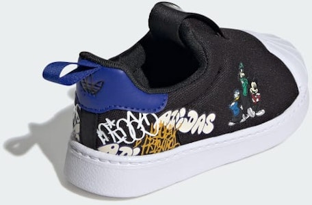 아디다스 디즈니 미키 SST 360 키즈 '코어 블랙' IG6855 Purchase 아디다스 디즈니 미키 SST 360 키즈 '코어 블랙' IG6855