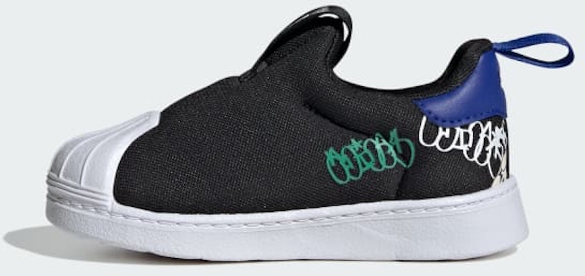 adidas Disney Mickey SST 360 Kids 'Core Black' IG6855 Details for adidas Disney Mickey SST 360 Kids 'Core Black' IG6855