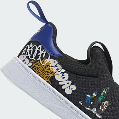 adidas Disney Mickey SST 360 Kids 'Core Black' IG6855 Sizing adidas Disney Mickey SST 360 Kids 'Core Black' IG6855