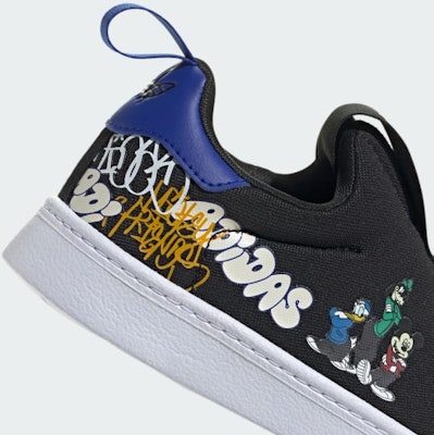 adidas Disney Mickey SST 360 Kids 'Core Black' IG6854 Sizing adidas Disney Mickey SST 360 Kids 'Core Black' IG6854