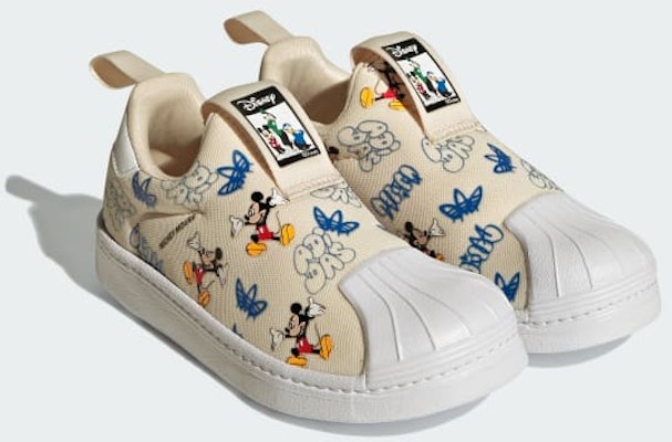 adidas Disney Mickey SST 360 Kids 'Wonder White' IG6853 Order adidas Disney Mickey SST 360 Kids 'Wonder White' IG6853