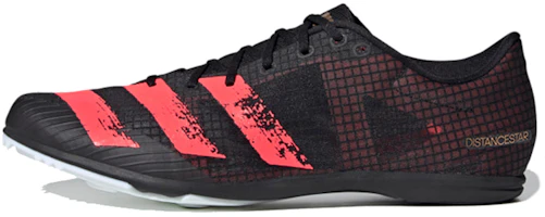 adidas Distancestar Spikes 'Black Red' EG6193 adidas Distancestar Spikes 'Black Red' EG6193