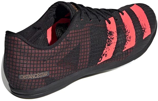 adidas Distancestar Spikes ''Schwarz Rot'' EG6193 Shop adidas Distancestar Spikes ''Schwarz Rot'' EG6193