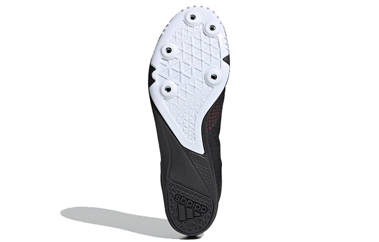 Details for adidas Distancestar Spikes ''Schwarz Rot'' EG6193