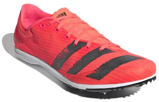 Lookbook adidas Distancestar Spikes 耐磨減震 低筒 跑步鞋 男款 紅黑