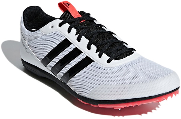 adidas Distancestar Spikes 'White Black' B37498 Lookbook adidas Distancestar Spikes 'White Black' B37498