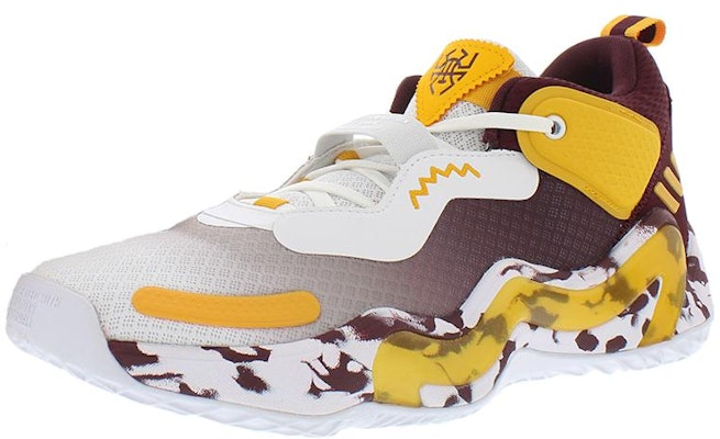 adidas DON Issue 3 'White Maroon Gold' GX3468 Buy adidas DON Issue 3 'White Maroon Gold' GX3468