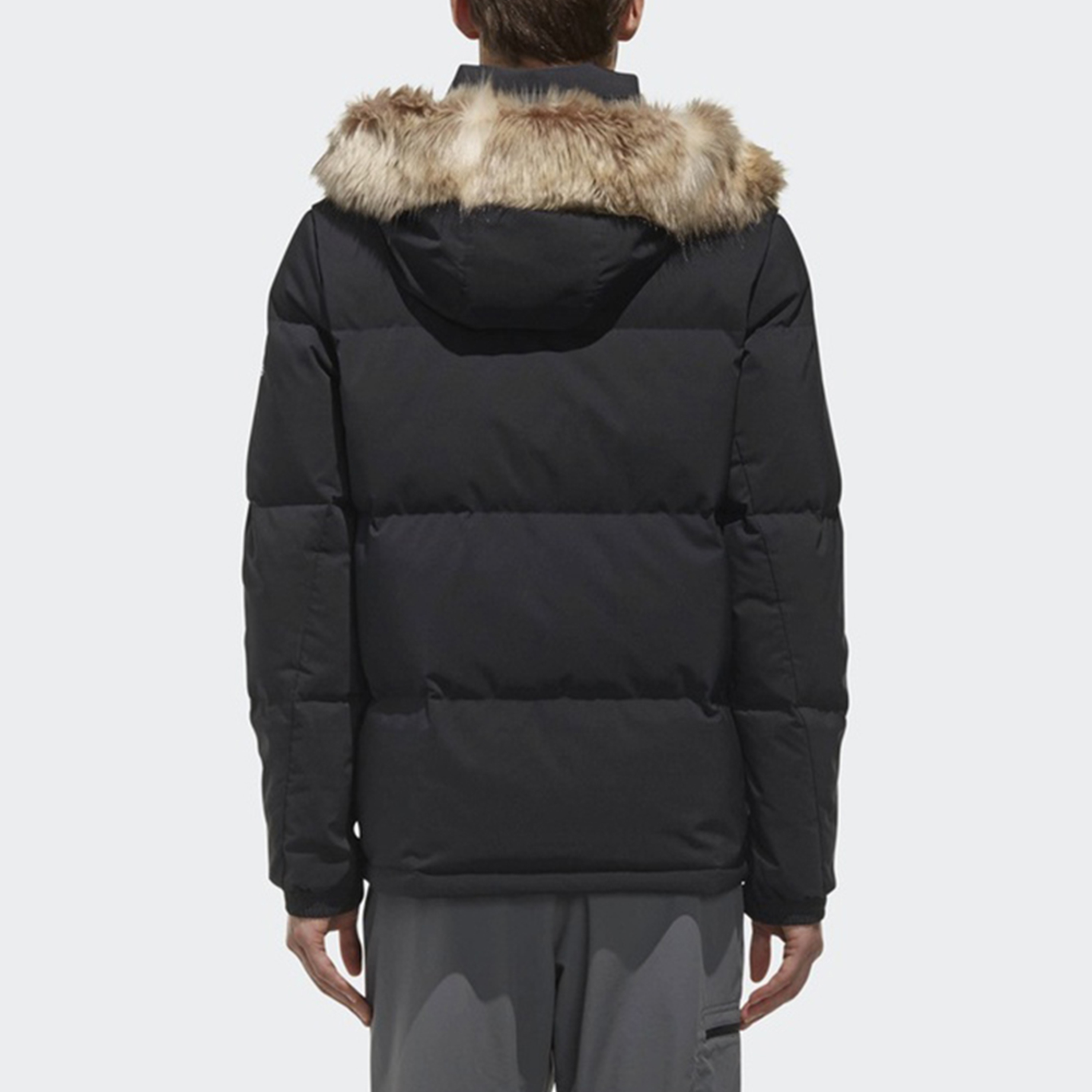 adidas Down Puffa 3-Stripes Winter Black Puffer Jacket DT7917 圖 6