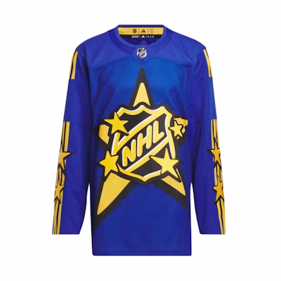 adidas Draw House NHL SS24 Atlantic All-Star Relaxed Jersey Blue Mens. IX5439