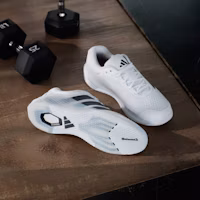 Shop adidas Drop Set 4 訓練鞋 雲白/核心黑/清晰紅 JR1960