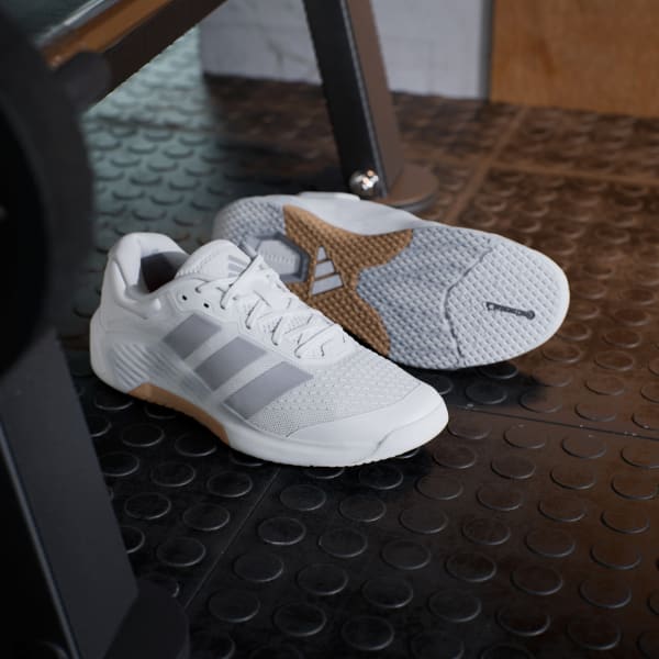 Cheap adidas Drop Set 4 訓練鞋 雲白/銀灰/雲白 JR4672