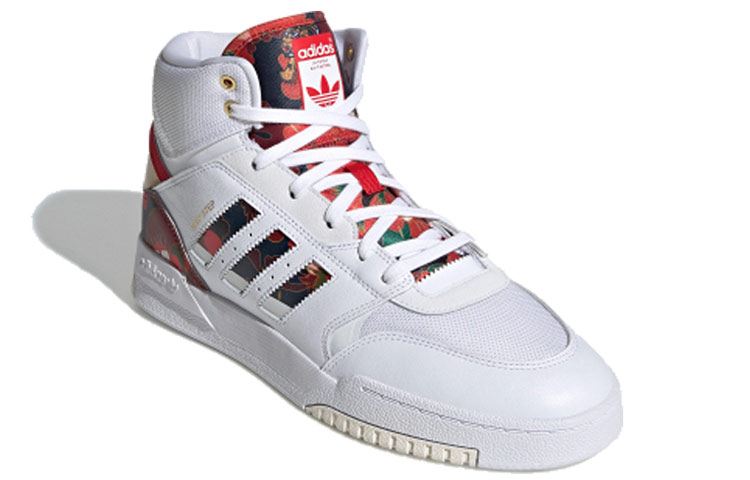 Order adidas originals Drop Step CNY 防滑耐磨 高筒 板鞋 男款 白紅