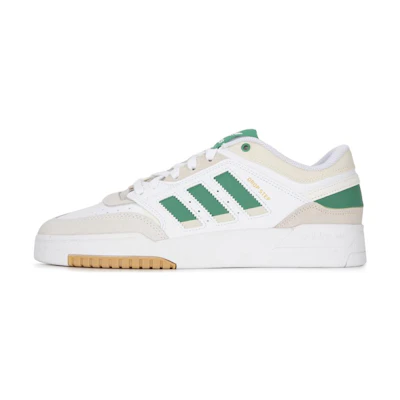 adidas Drop Step Low 'White Semi Court Green'