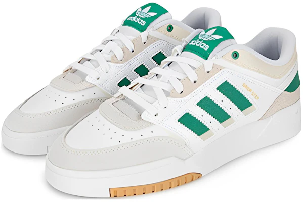 阿迪达斯 Drop Step Low “白色半场绿” HQ7132 Lookbook 阿迪达斯 Drop Step Low “白色半场绿” HQ7132