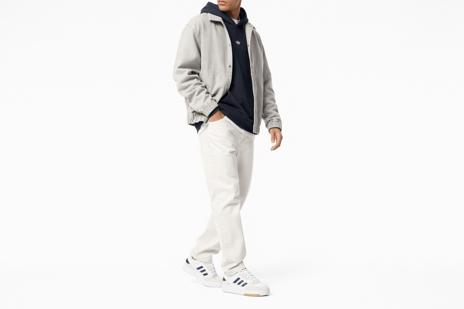 Order adidas Drop Step Low ''Bianco Blu Navy Team'' HQ7133