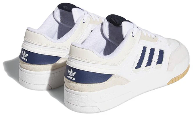 adidas Drop Step Low ''Bianco Blu Navy Team'' HQ7133 Shop adidas Drop Step Low ''Bianco Blu Navy Team'' HQ7133