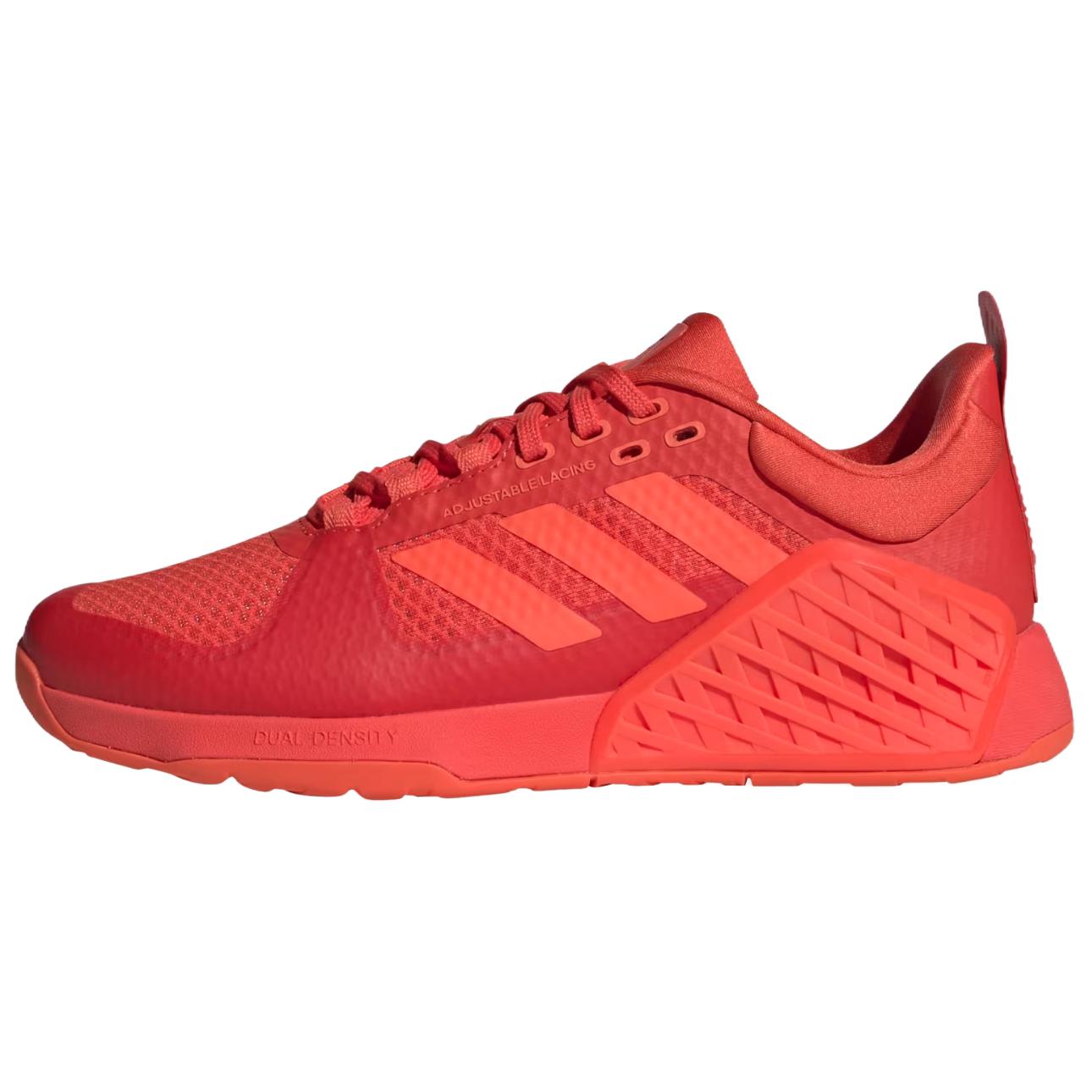 (Women) adidas DROPSET 2 Low-Top Training Shoes Red - Stylish & Durable Cushioning IE8051