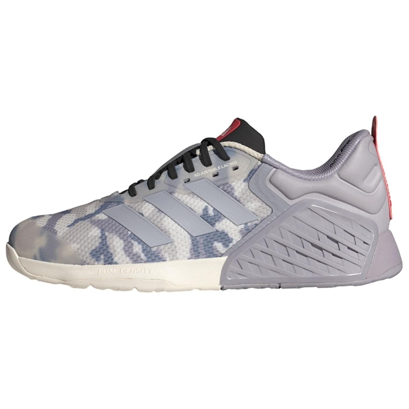 adidas DROPSET 3 Grey Low-Top Durable Non-Slip Running Shoes . ID8659