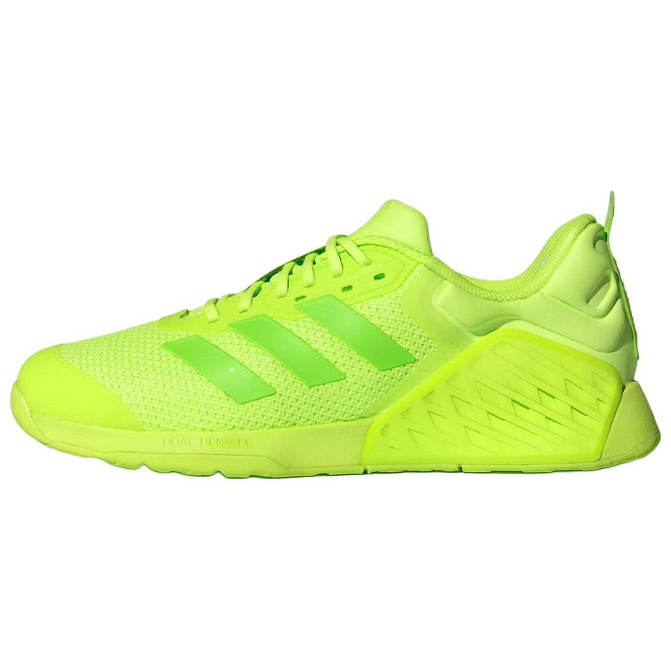 adidas DropSet 3 Low-Top Training Shoes Green Comfortable & Soft Fabric IH5248