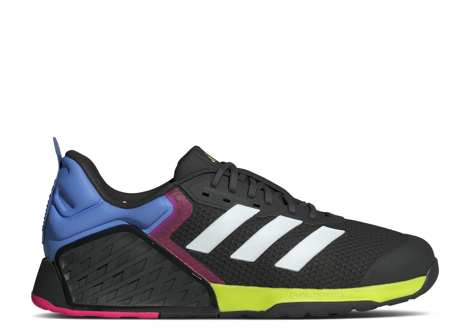 adidas Dropset 3 Trainer 'Core Black Cloud White Lucid Lemon' JR1667