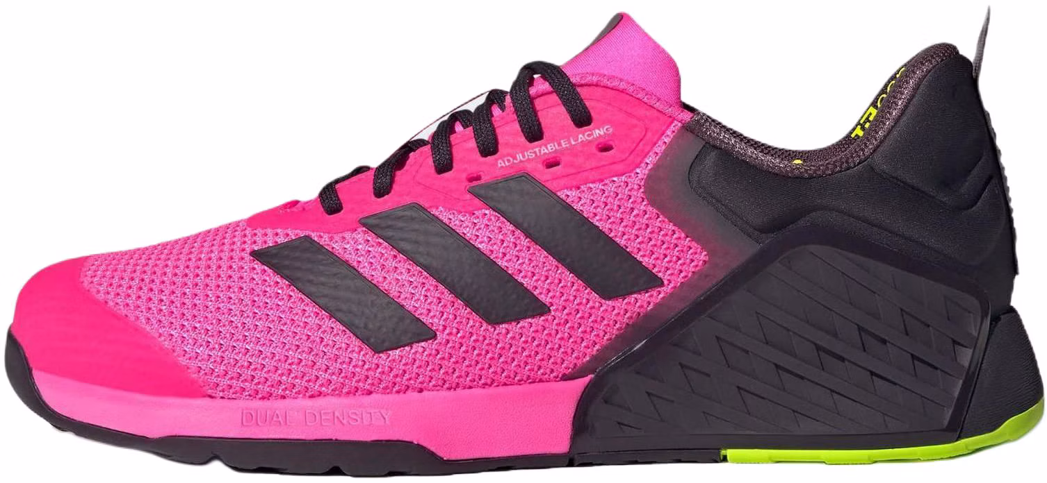 adidas-dropset-3-training-shoes-pink-black-low-top-non-slip-breathable-ji-2074