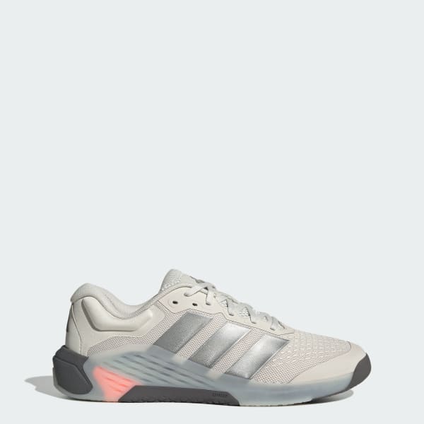 Adidas Dropset 4 Training Shoes Orbit Grey/Iron Metallic/Lucid Orange JR4678