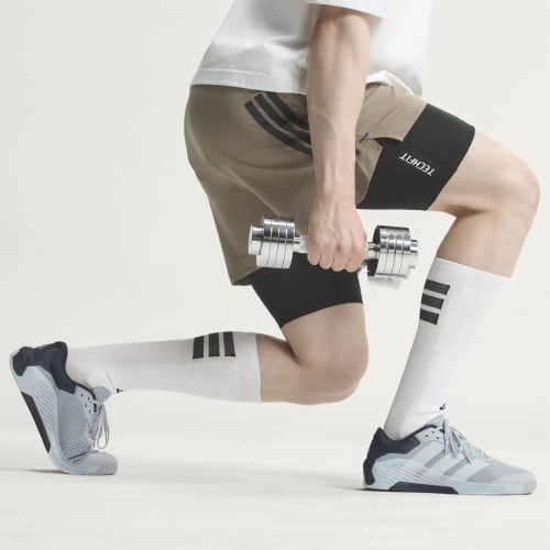 Order adidas Dropset 4 Baskets d''Entraînement Argent Halo/Blanc/Noir KJ6611