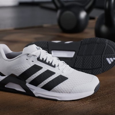 Adidas Dropset Control Training Shoes Cloud White/Core Black/Lucid Red JS3118 3