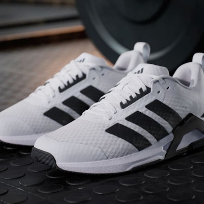 Adidas Dropset Control Training Shoes Cloud White/Core Black/Lucid Red JS3118 1