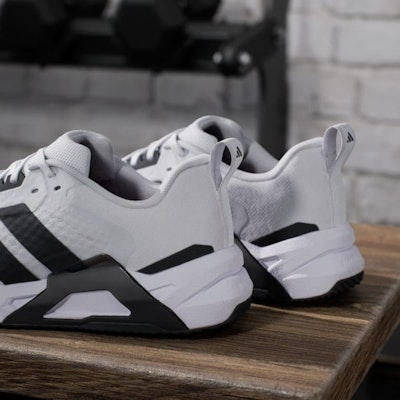 Adidas Dropset Control Training Shoes Cloud White/Core Black/Lucid Red JS3118 2
