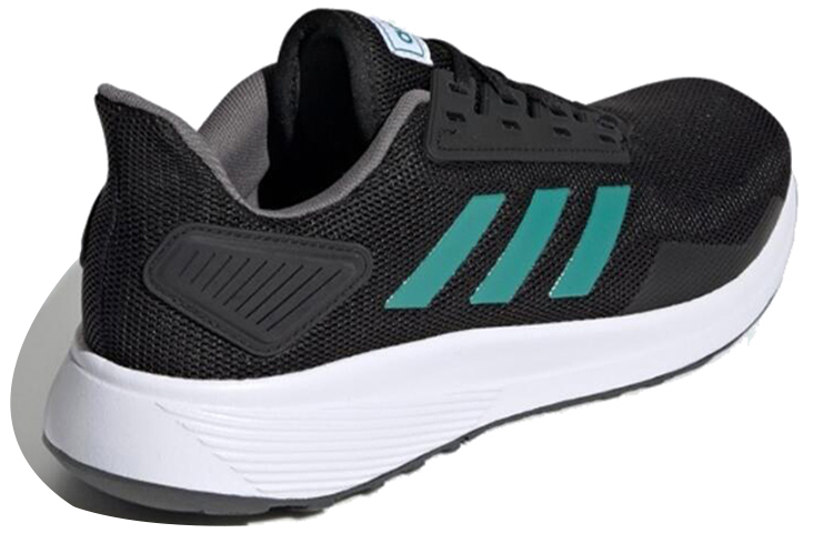 Lookbook adidas Duramo 9 低筒跑步鞋 黑綠