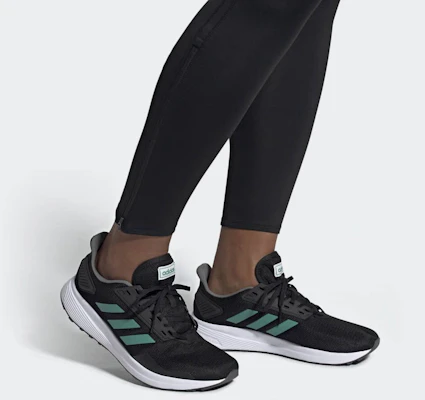 adidas Duramo 9 低筒跑步鞋 黑綠 Details for adidas Duramo 9 低筒跑步鞋 黑綠