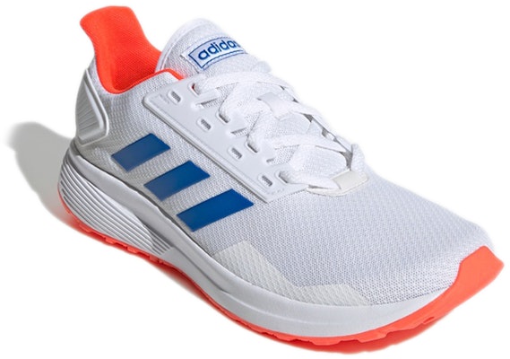 adidas Duramo 9 'White Glow Blue Red' EG8665 Lookbook adidas Duramo 9 'White Glow Blue Red' EG8665