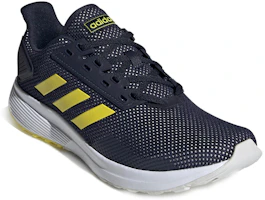 Lookbook adidas Duramo 9 低幫跑步鞋 藏藍黃