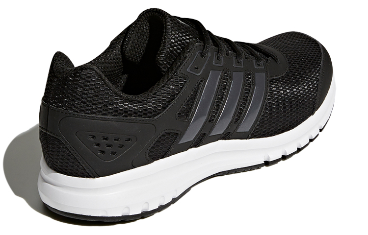 Shop adidas Duramo Lite 舒適耐磨透氣慢跑鞋 石墨黑