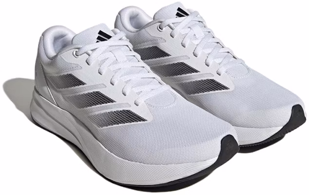 adidas Duramo RC 防滑耐磨 低筒 跑步鞋 男女款 白黑 Lookbook adidas Duramo RC 防滑耐磨 低筒 跑步鞋 男女款 白黑