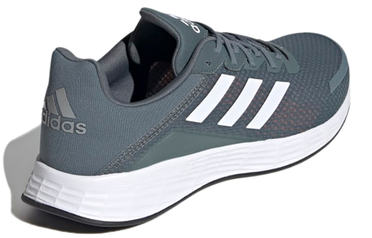 Shop adidas Duramo SL 舒適耐磨 休閒跑步鞋 灰藍色